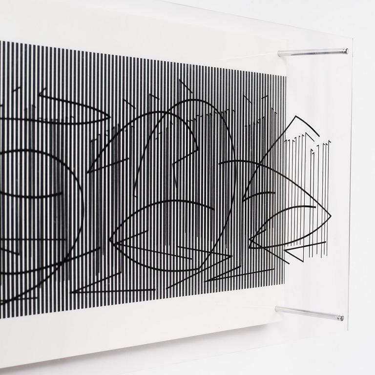 Jesús Rafael Soto, "Escritura", ur: from the Síntesis series.