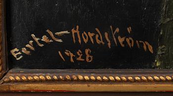 Bertel Bertel-Nordström, Half-length portrait.