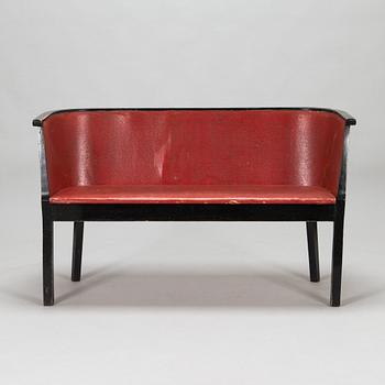 Otto Korhonen, sohvaryhmä, 3 osaa, O.Y. Huonekalu- ja Rakennustyötehdas A.B 1930-luku.