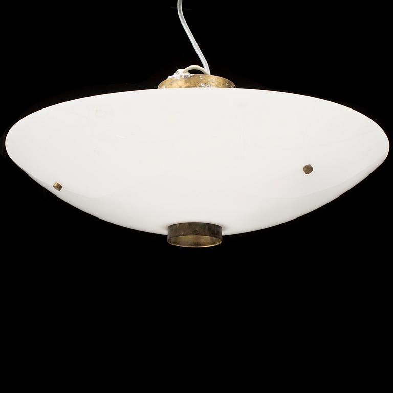 HANS BERGSTRÖM, a 1950's Ateljé lyktan ceiling lamp.