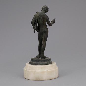 STATYETT, brons, kopia efter romerskt original, 1800/1900-tal.