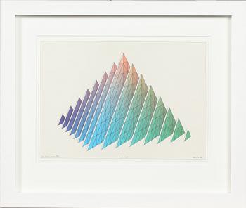 BECK & JUNG (HOLGER BÄCKSTRÖM & BO LJUNGBERG), färglitografi, signerad, daterad 1983, numrerad 59/150.