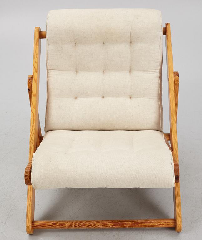 Gillis Lundgren, armchair, "Kon-Tiki", IKEA, 1970s.