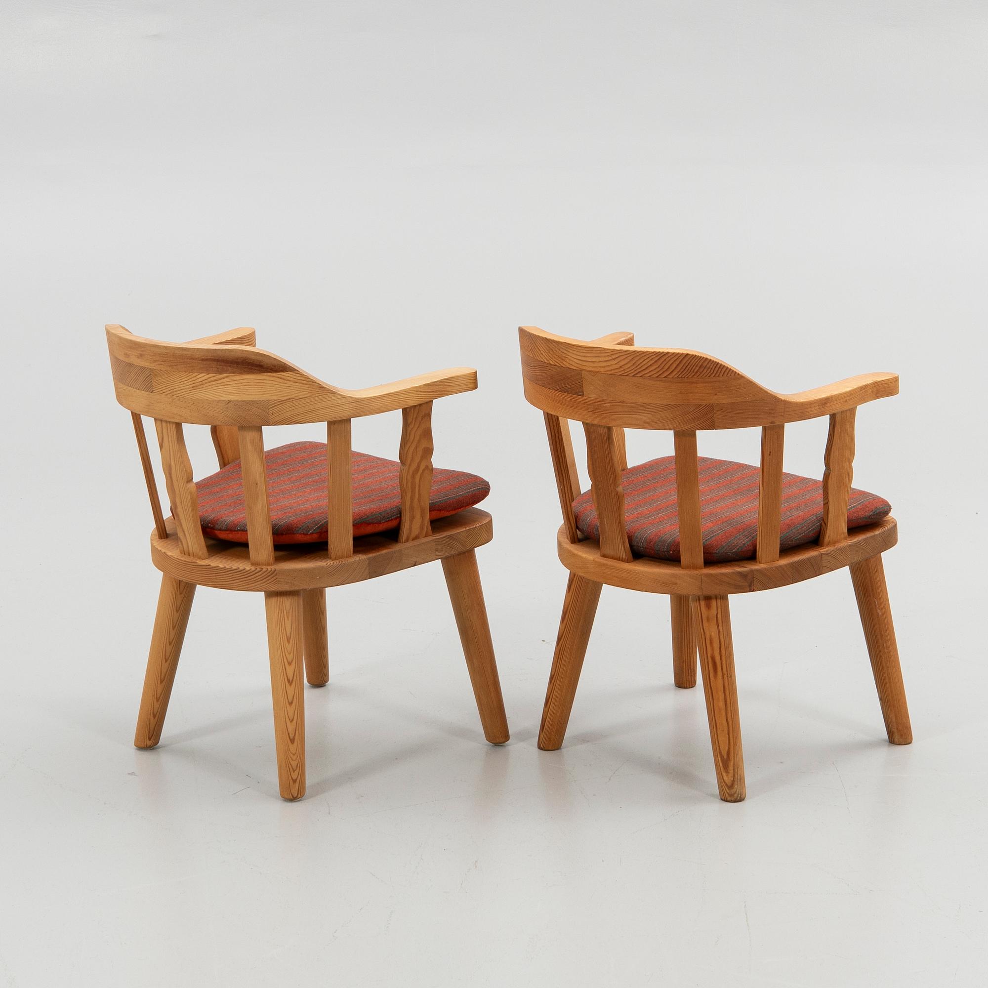Seating group, 6 pieces, Krogenäs Möbler, Norway, second half of the 20th century.