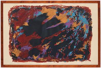 Alfred Manessier,"Procès de Burgos II".