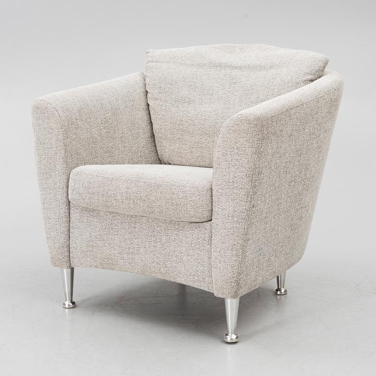 Sofa and armchair, Brunstad, Norway, contemporary.