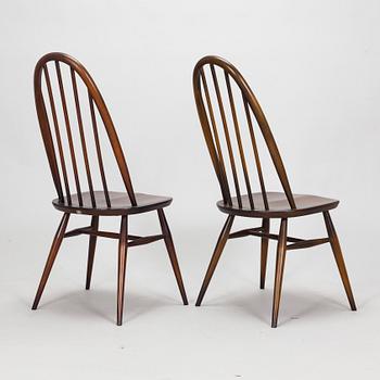 Stolar, 6 st. "Windsor 365" Ercol, England, 1970/1980-tal.