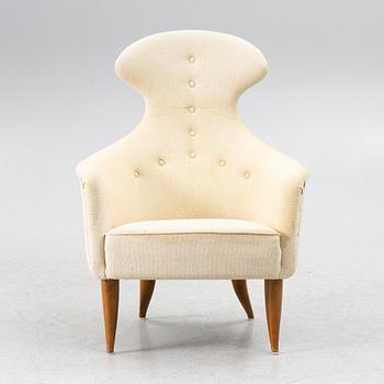 Kerstin Hörlin Holmqvist, armchair, "Stora Eva" from the series "Paradiset", Triva, Nordiska Kompaniet, mid-20th century.