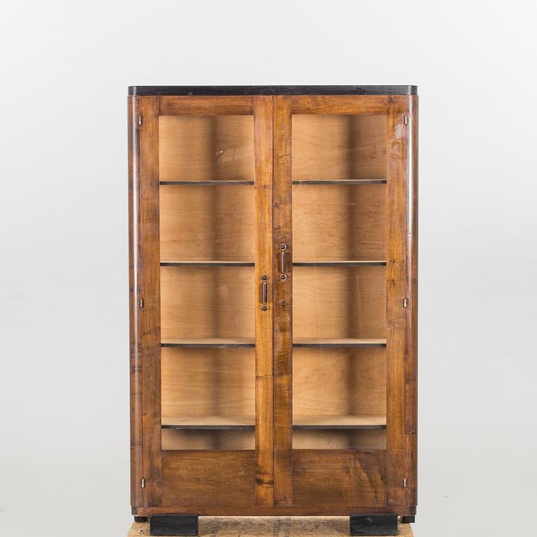 A bookcase, 20th century,