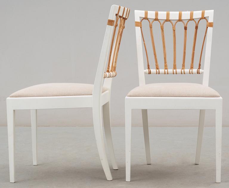 JOSEF FRANK, stolar, ett par, Firma Svenskt Tenn, modell 1165.