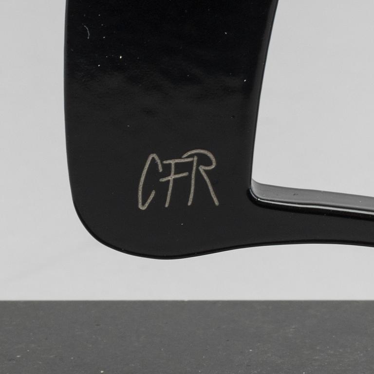 CARL FREDRIK REUTERSWÄRD, sculpture, 'Non-violence', signed 14/50.