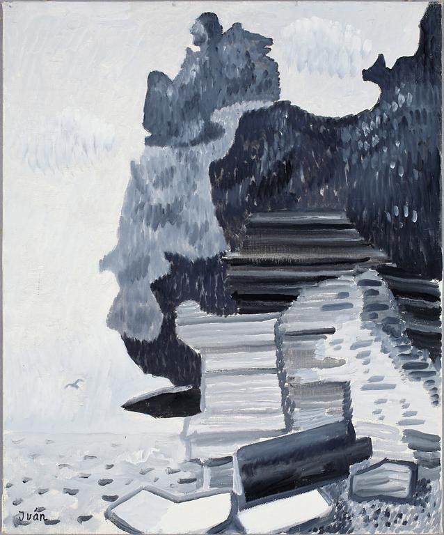 IVAN GRÜNEWALD, olja på duk, sign. Dat 1971.