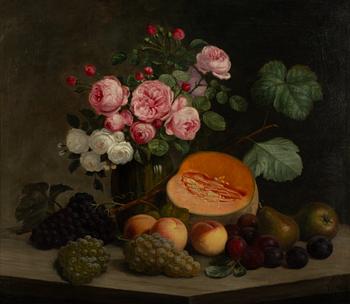 Emil C Ulnitz, Blomsterstilleben.