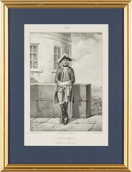 ALEXANDER VASILJEVITCH VISKOVATOV, lithographs (4), St Petersburg, 1841-1862.