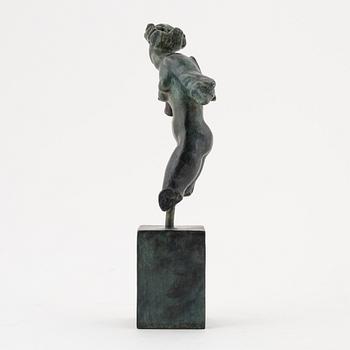 Carl Milles, after, a bronze sculpture.