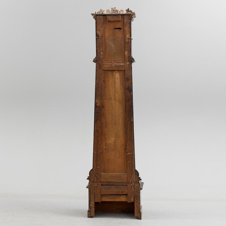 A 19th century longcase clock.