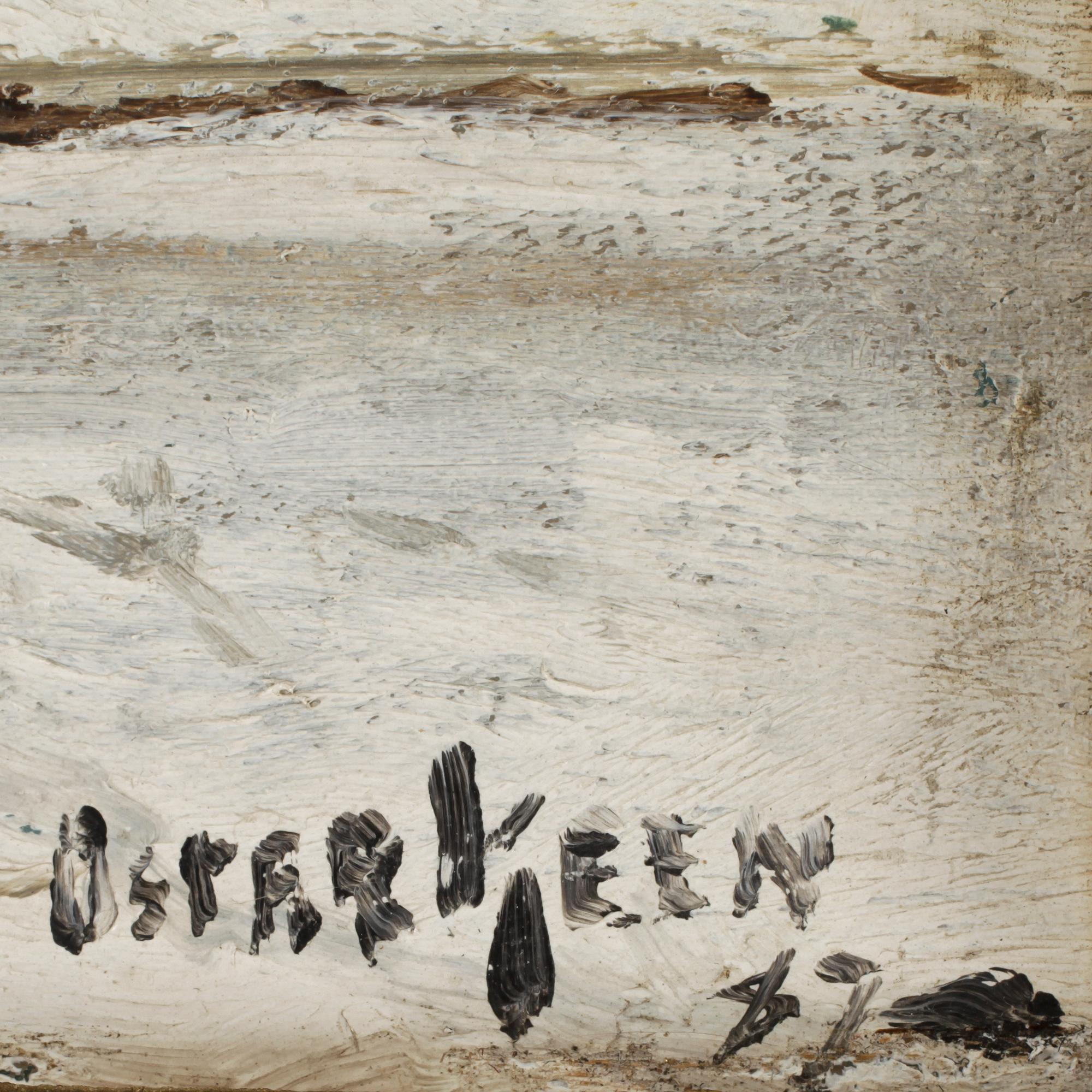 OSCAR KEEN, olja på duk, sign och dat -87.