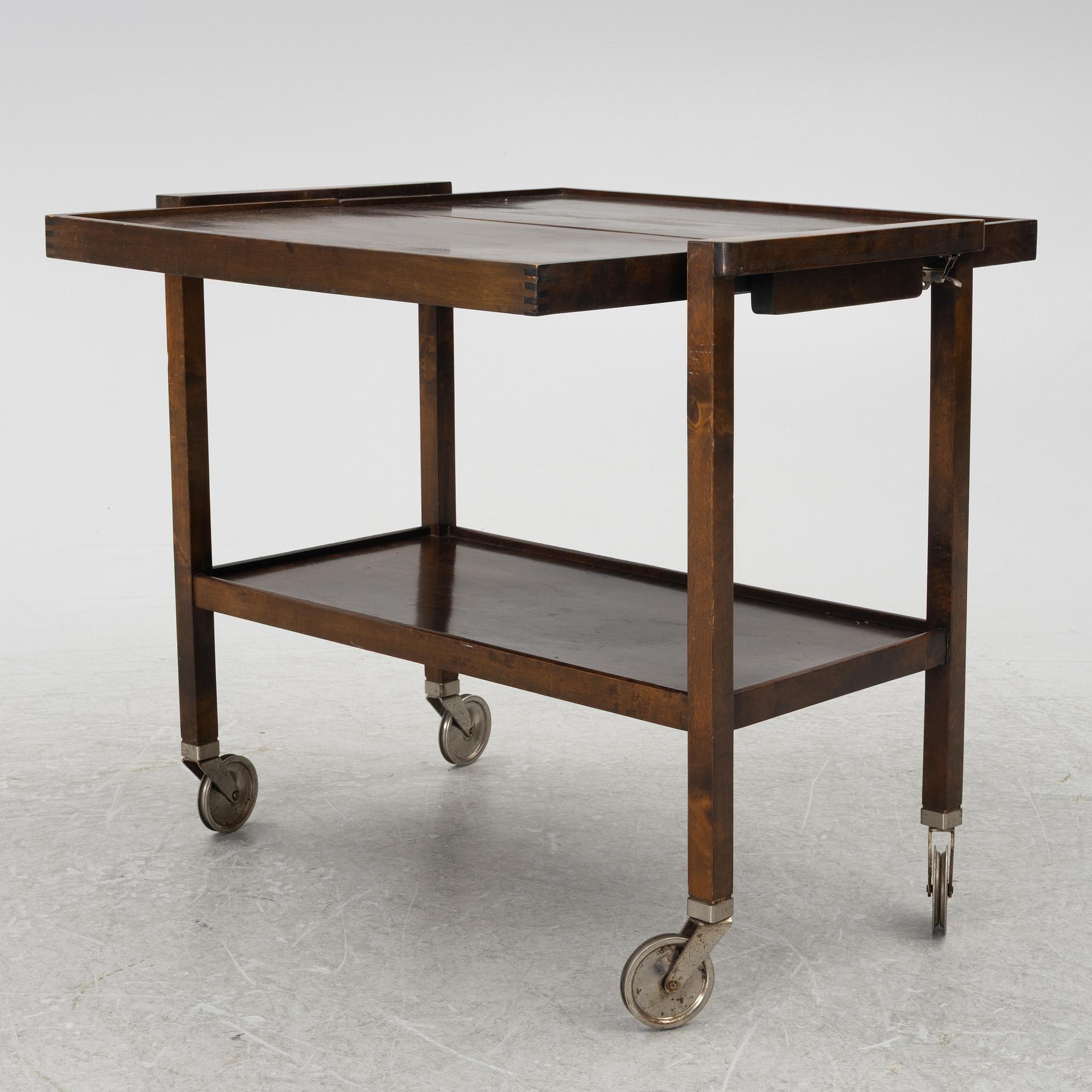 A Functionalist serving cart, second quarter of the 20th century.