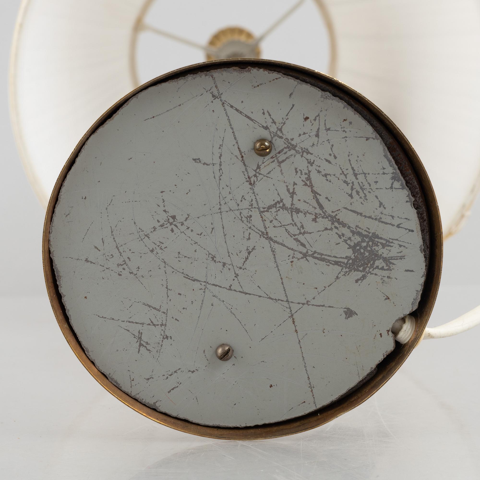 A Swedish Modern table lamp, first half of the 20th century.