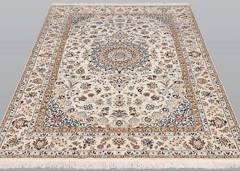 A rug, Nain Part Silk, sk 6 LAA, 179 x 123 cm.