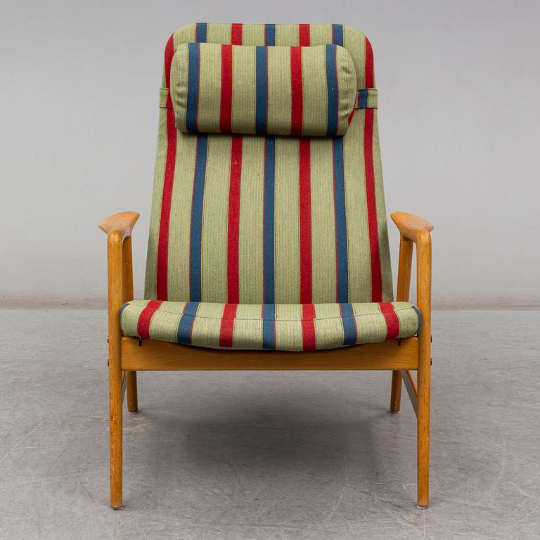 ALF SVENSSON, fåtölj, "Studio". Bra Bohag. 1950-60-tal.