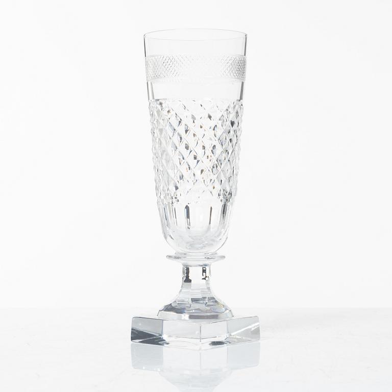 Elis Bergh, glasservis, 107 delar, "Kent", Kosta Boda.