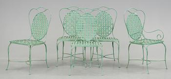 TRÄDGÅRDSSTOLAR 4+1, Grange, Frankrike, 1990-tal.