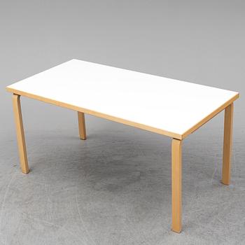 ALVAR AALTO, a model 81A birch table from Artek, Finland, 2008.