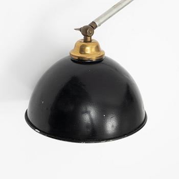 An industrial lamp, mid 20th Century.