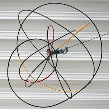 Pierre Olofsson, "Teckning i luften med färg".