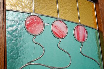 VITRINSKÅP, jugend, 1900-talets början.