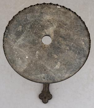 BORD, brons, 1800-talets mitt.