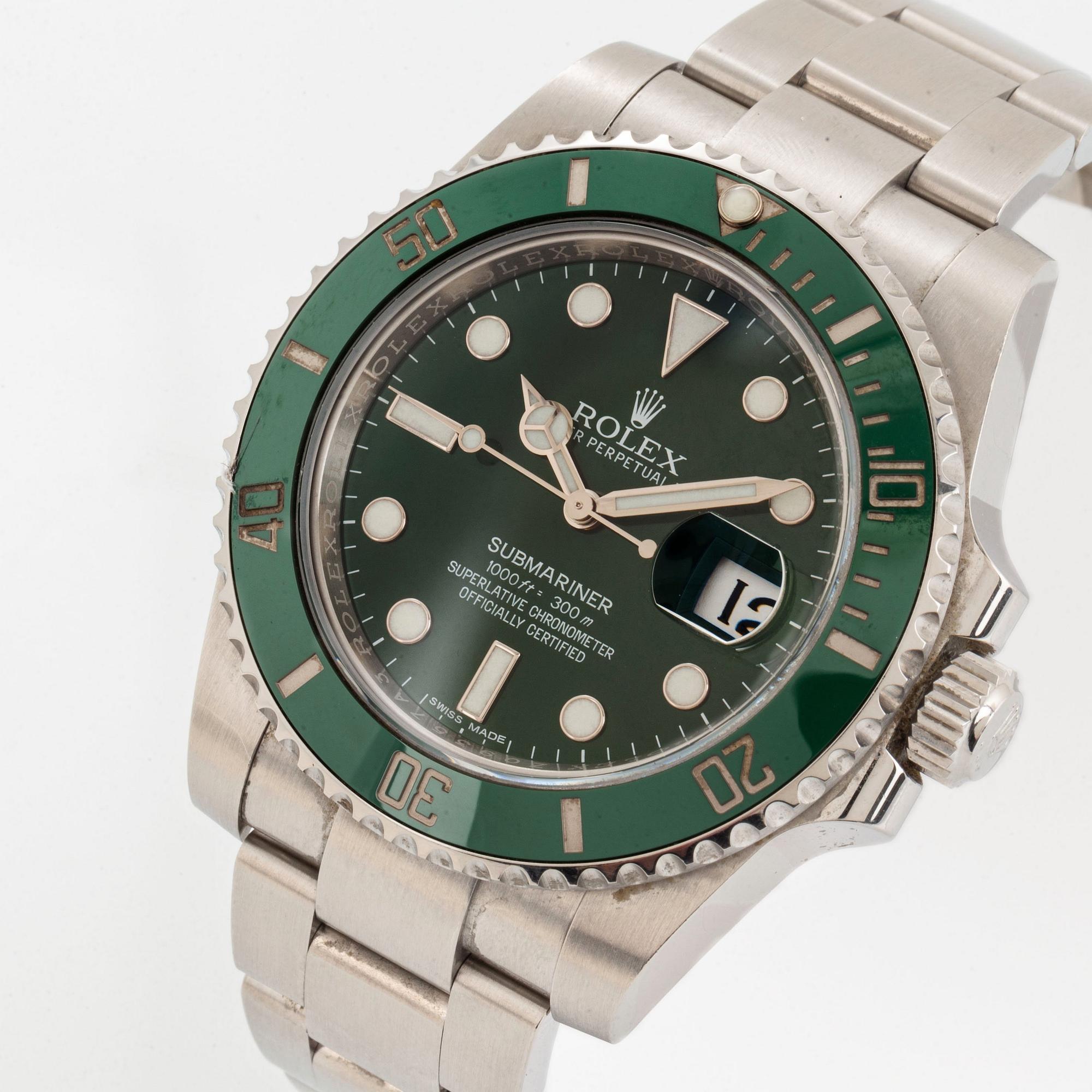 Rolex, Submariner, "Hulk".