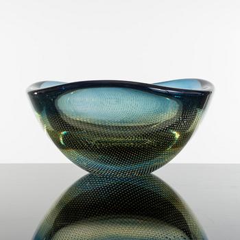 A Sven Palmqvist Kraka bowl, Orrefors.