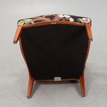 Josef Frank, a model 969 armchair, Firma Svenskt Tenn, Sweden.