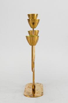 Gunnar Ander,  ljusstake, mässing, Ystad Metall, 1900-tal.