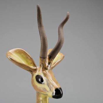 FIGURIN, stengods. Vicke Lindstrand, Upsala-Ekeby.