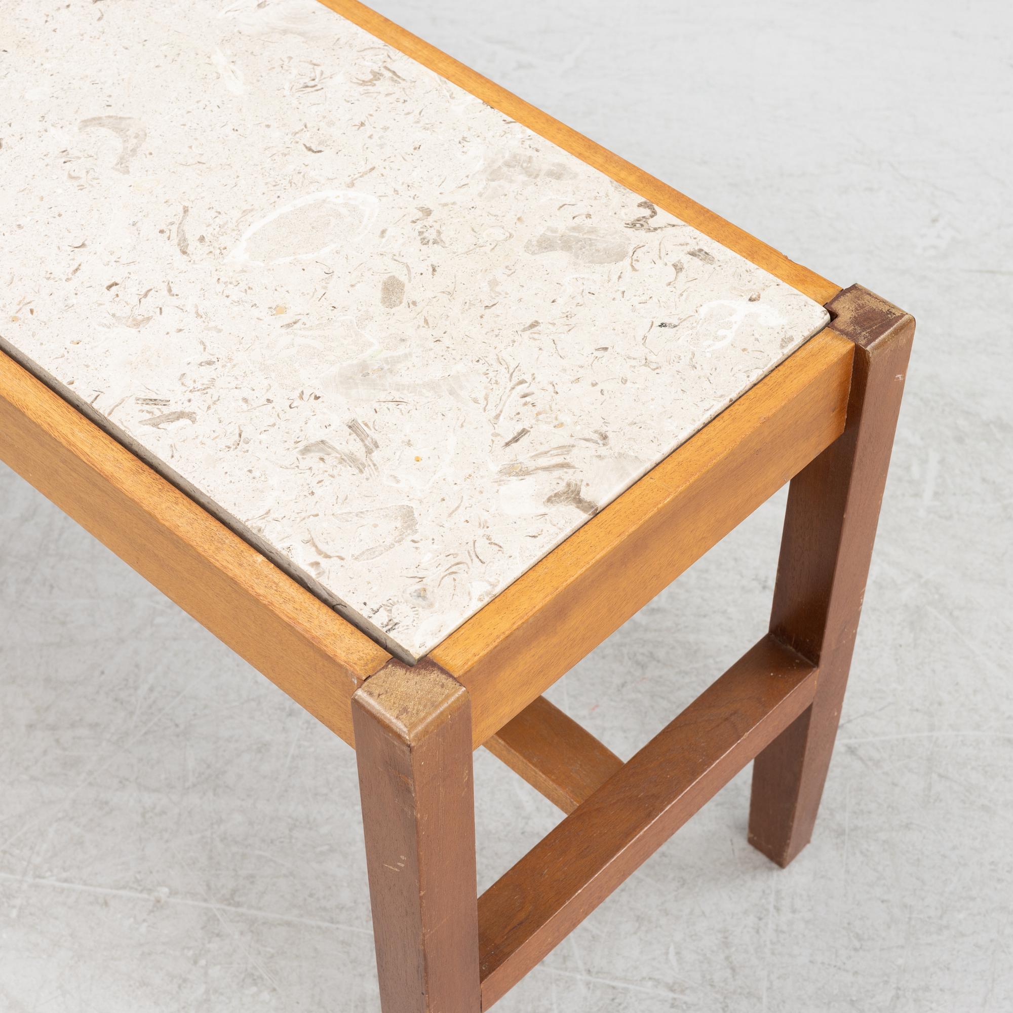A side table, later part of the 20th Century.