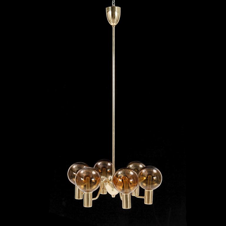 TAKLAMPA, Hans-Agne Jakobsson, Markaryd, 1900-talets andra hälft. Höjd 115 cm.