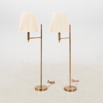 Floor lamps, a pair of Bergbom's model G018, late 20th century.