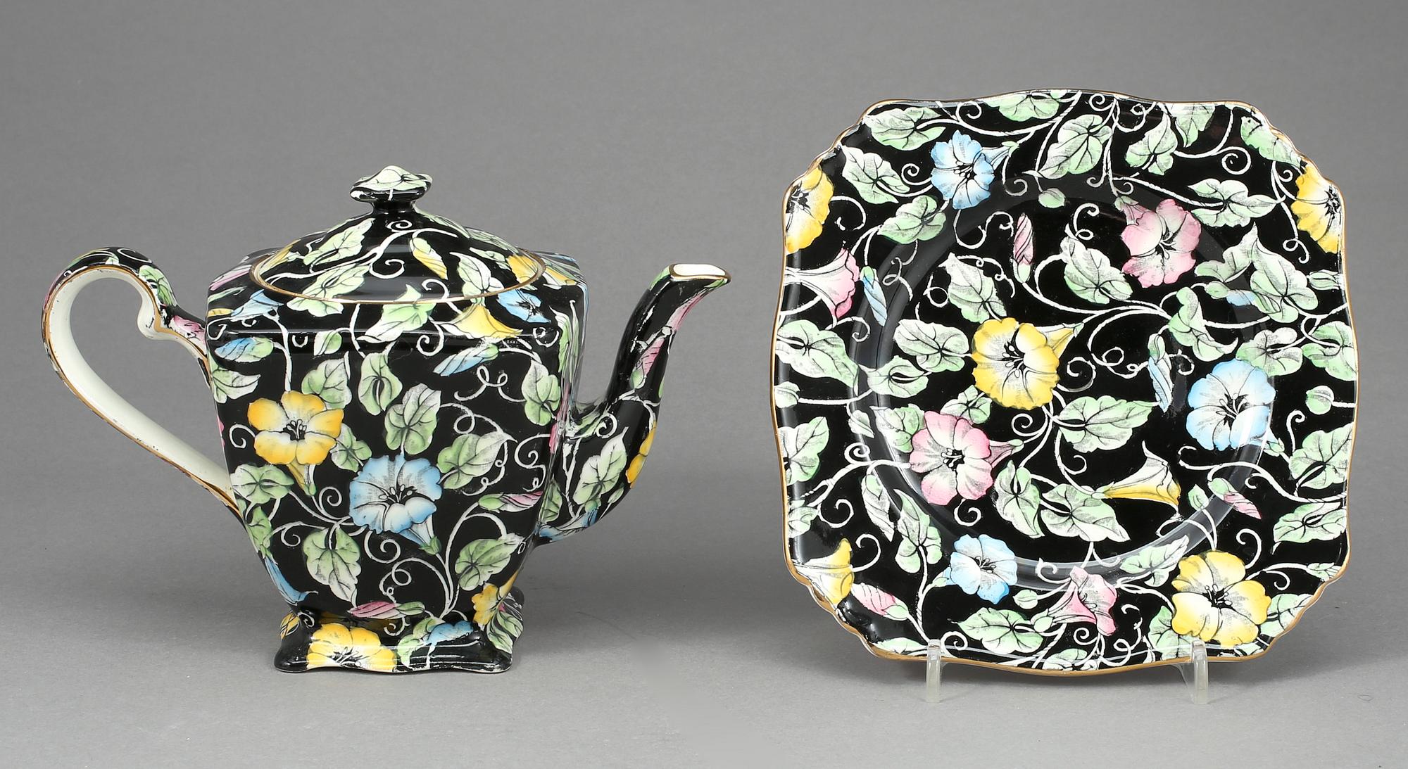 TESERVIS, 27 delar. Royal Winton, England, 1900-talets andra kvartal.