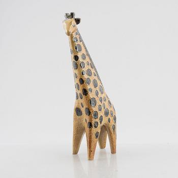 Lisa Larson, figurin, stengods, "Giraff", ur serien "Stora Zoo", Gustavsberg.