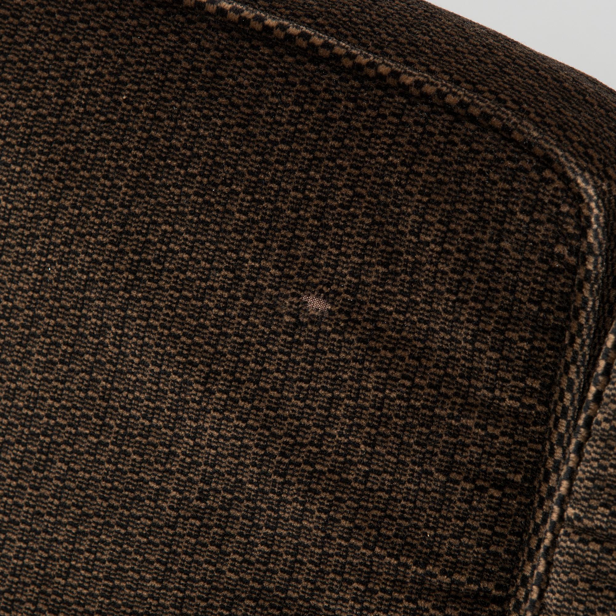 Carl Gustaf Hiort af Ornäs, sohva, "Studio", Puunveisto Oy - Träsnideri Ab 1900-luvun puoliväli.