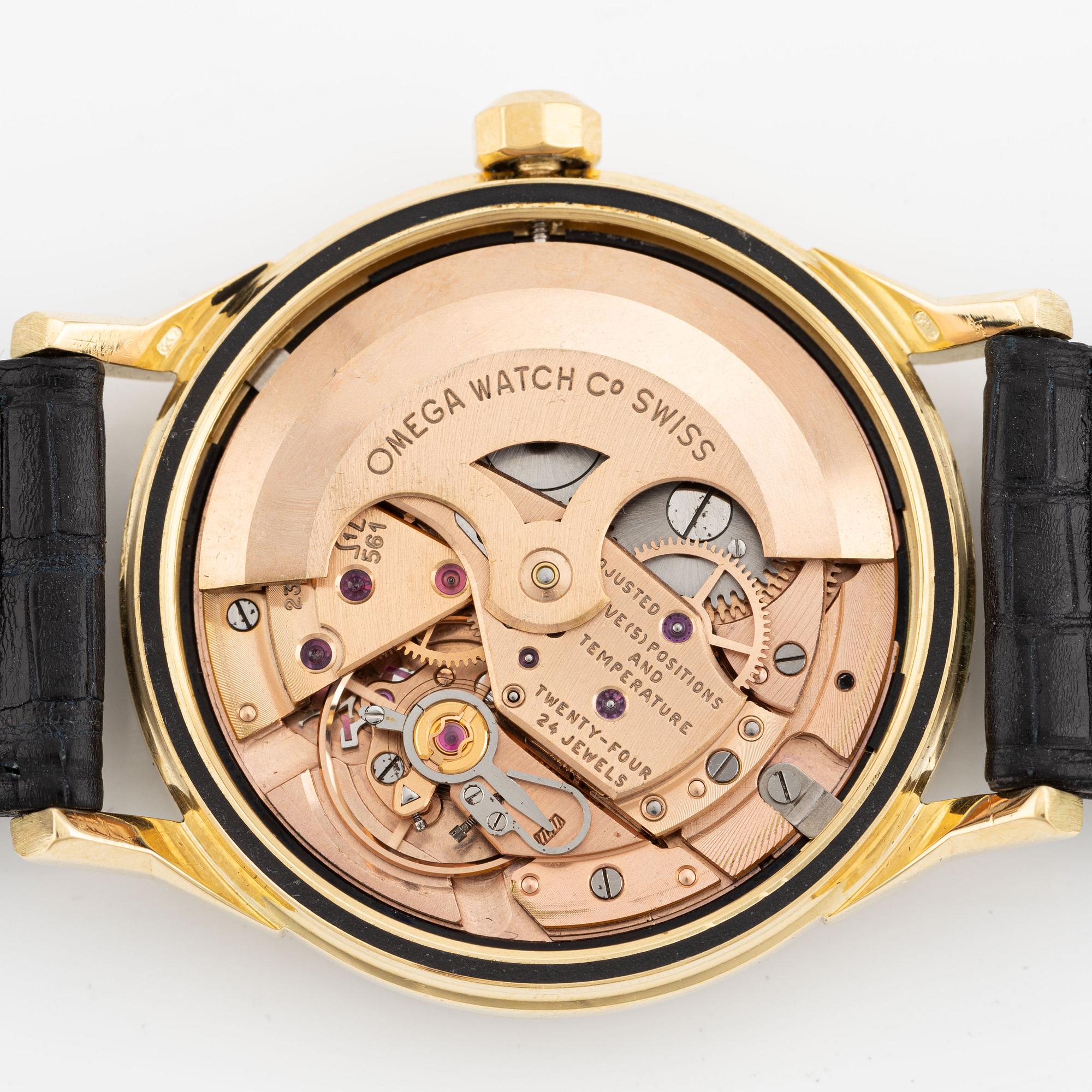 Omega, Constellation, Calendar, "Pie-Pan", ca 1966.