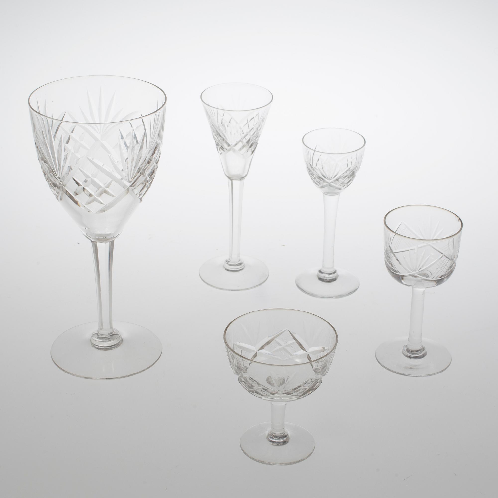 GLASSERVIS, 27, "Helga" samt Helgaliknande modell, 1900-talets första hälft.