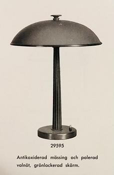 Erik Tidstrand, a table lamp model "29595", Nordiska Kompaniet, 1930s.