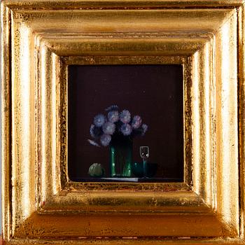 ANTTI LAMPISUO, olja på skiva, 2 st, signerade.