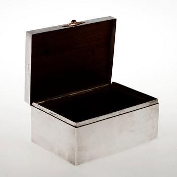 CIGARETTSKRIN, silver, GAB, Stockholm, 1914.