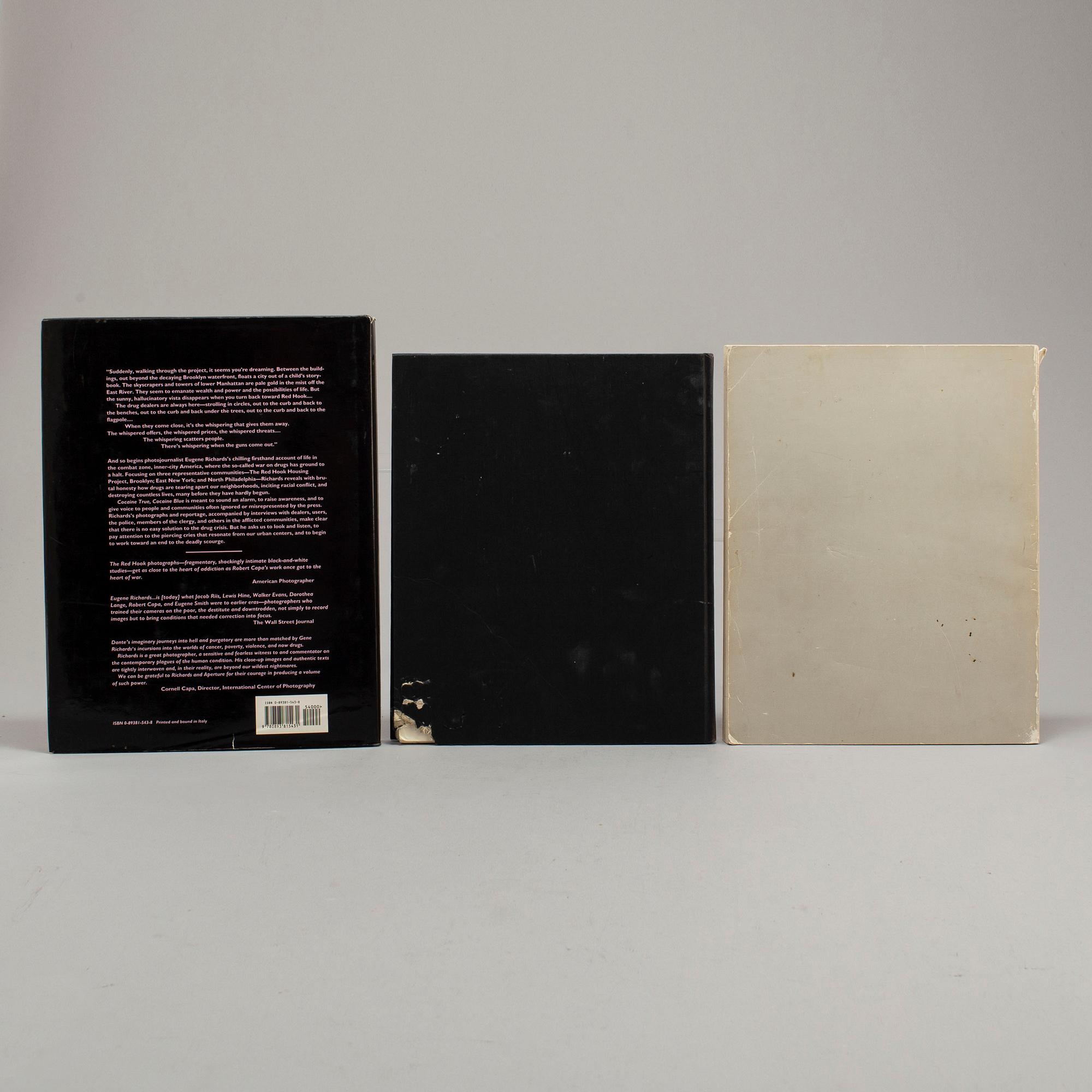PHOTOBOOKS, 3, Eugene Richards, Larry Clark.