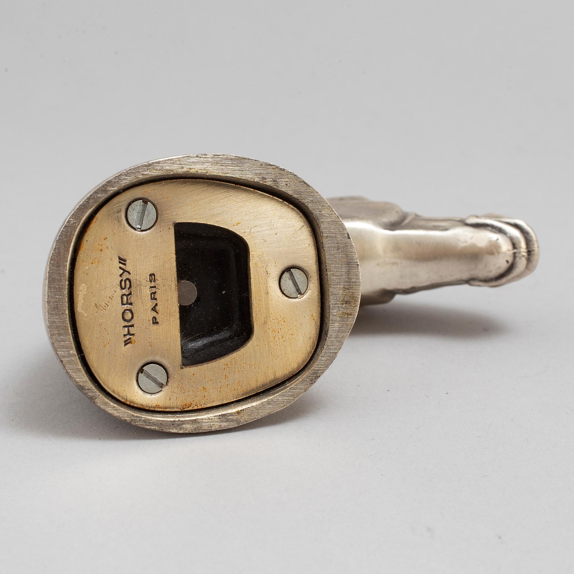 A 'Horsy' bottle opener, Paris, France.